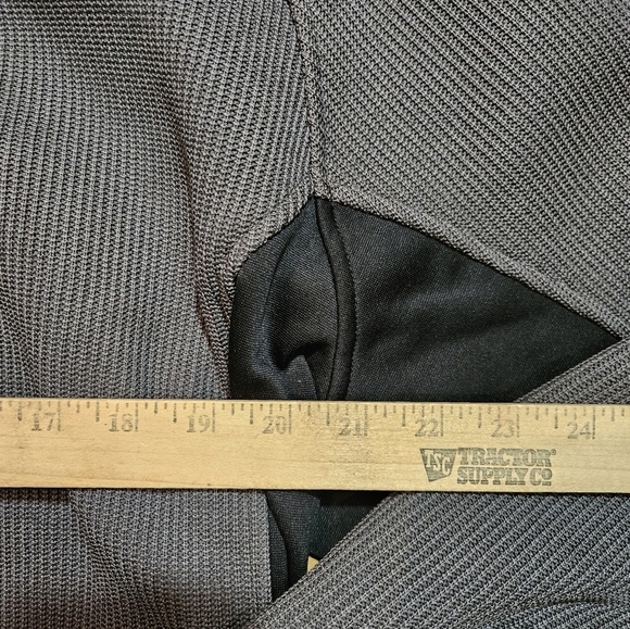 SPYDER MEN'S L WAFFLE KNIT FLEECE 1/4 ZIP RIBBED MOCK NECK PULLOVER JACKET - Picture 6 of 10